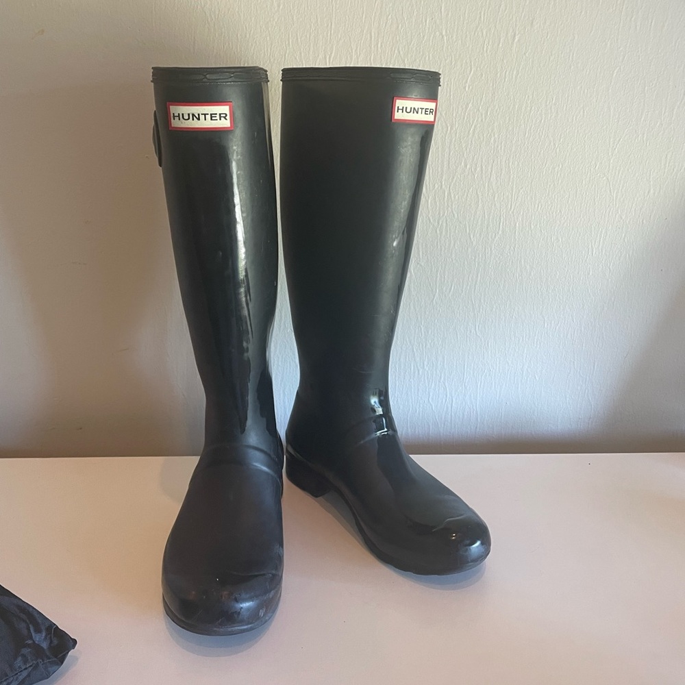 Hunter rain boots